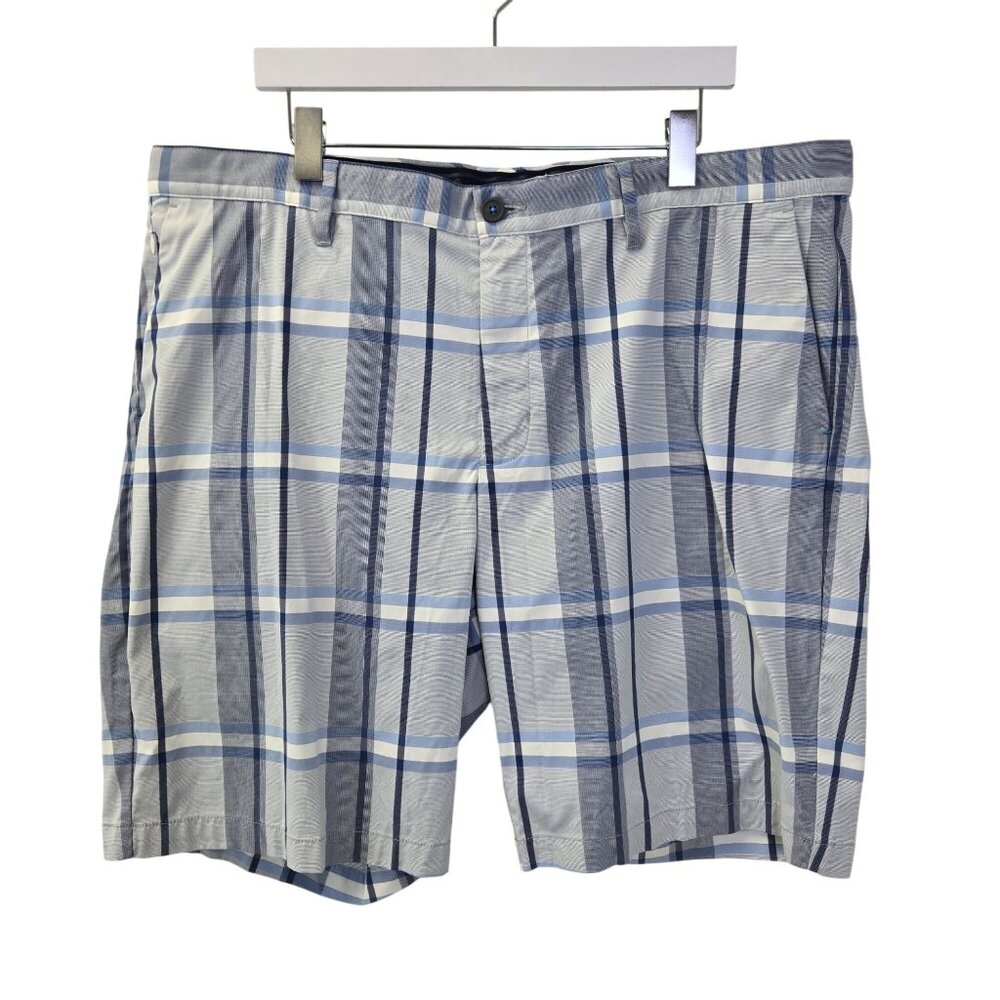 Tommy Bahama Harbor Point Plaid Deep Marine Plaid Size 42